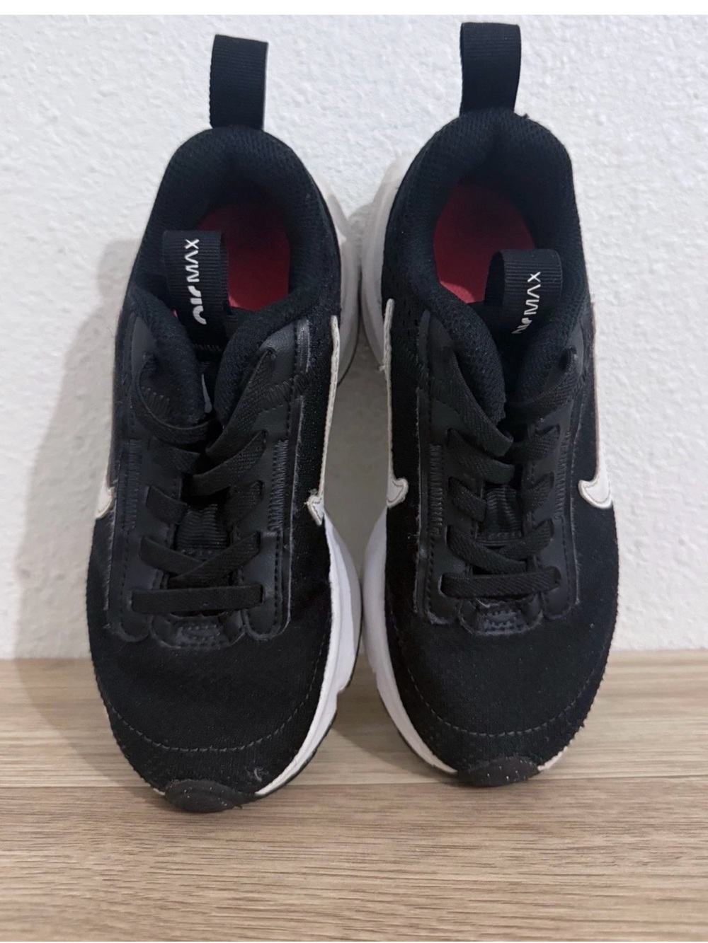 Nike Kids Black and White Athletic Sneakers